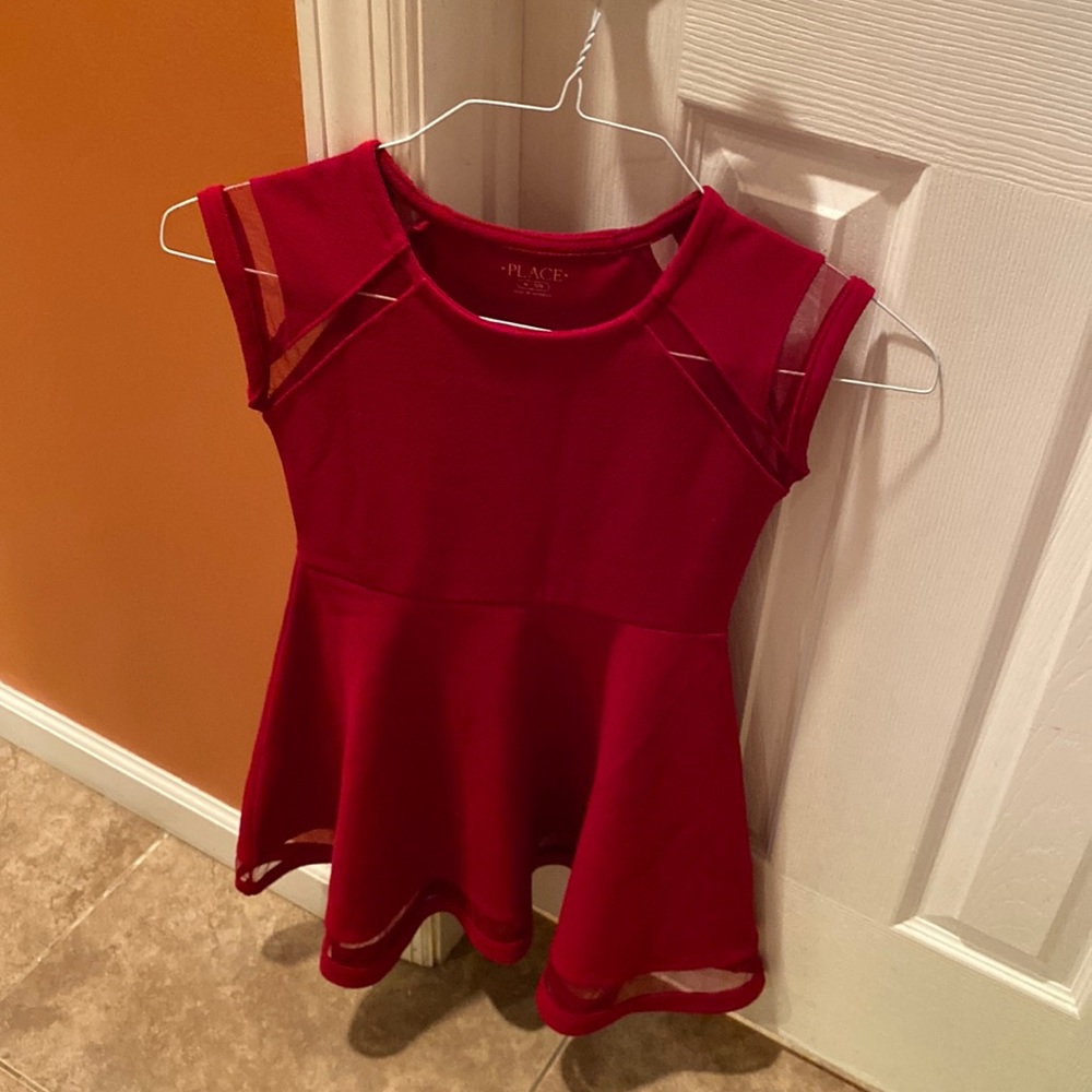 Red dress